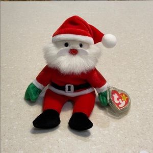 ty Inc 1998 Santa Beanie Baby